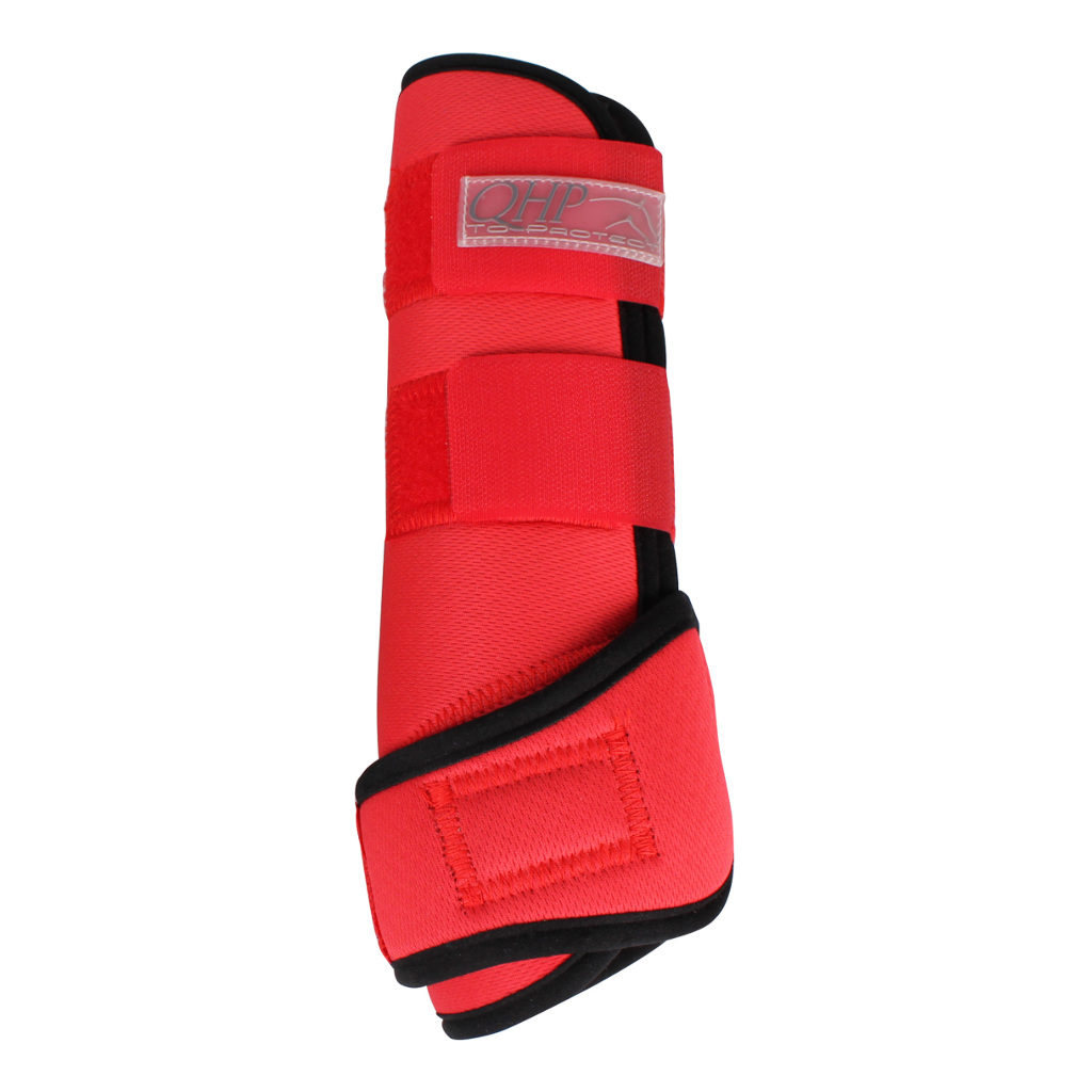 Neopreen Air Beenbeschermers Fel Rood qhp-4031-fro